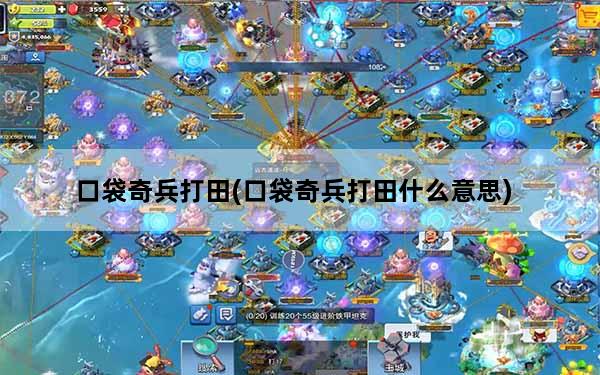 口袋奇兵打田(口袋奇兵打田什么意思)